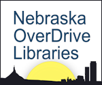 Nebraska OverDrive Libraries square logo 150 wide